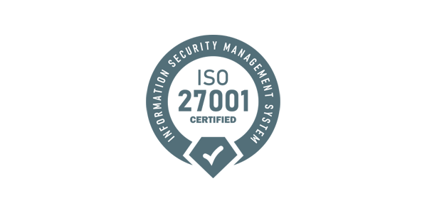 Logo ISO 27001 (Informationssicherheit)
